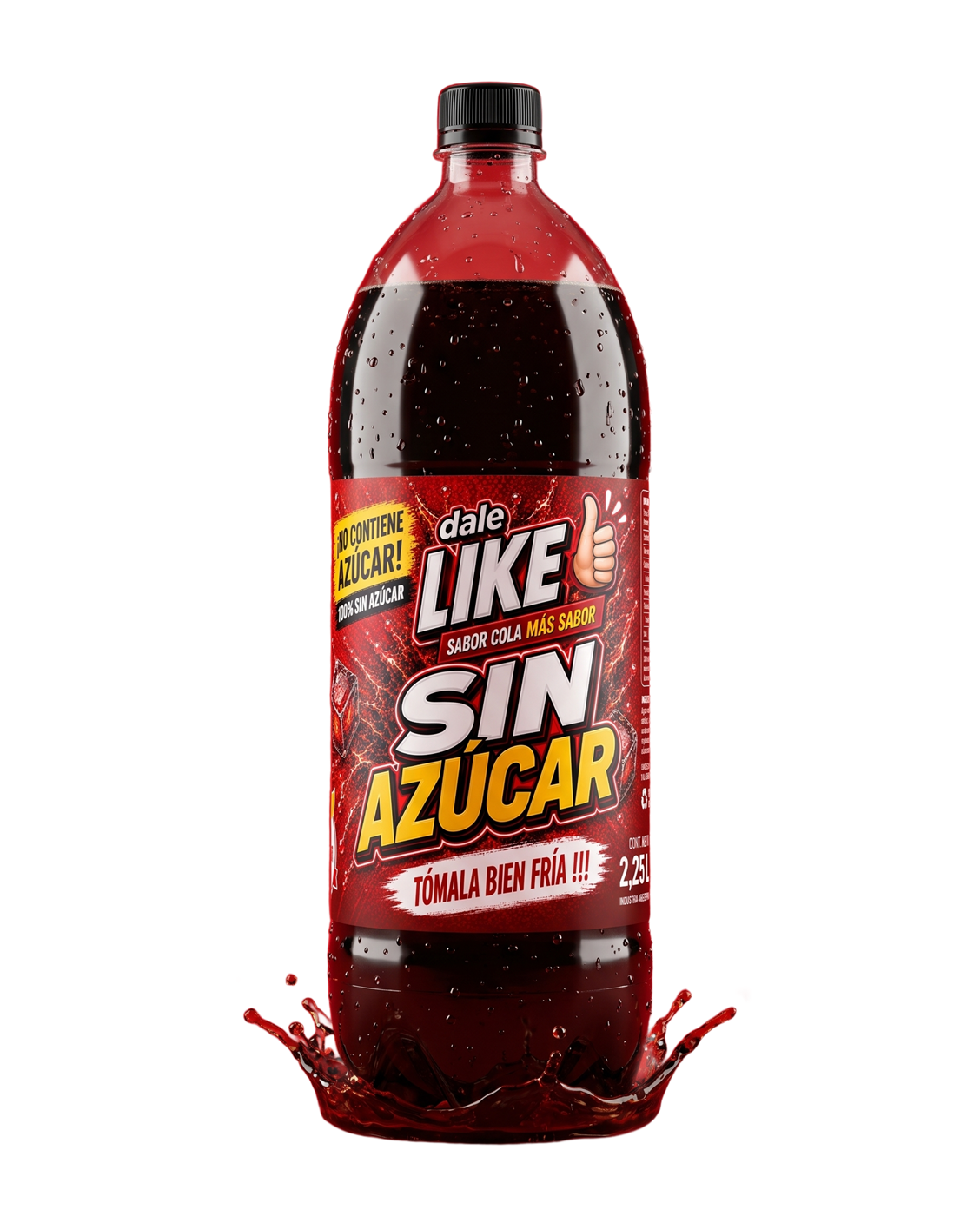 Botella Dale Like cola sin azúcar 2,25 litros